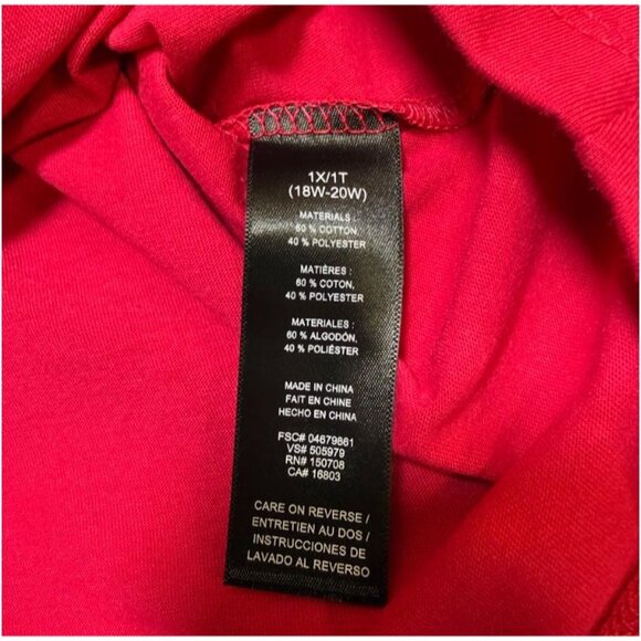 Studio 1886 Womens Plus Size Tops Mixed Colors Size 1X Bundle of 4 - Picture 5 of 9